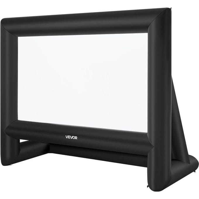 18 ft Opblaasbaar Filmdoek 16:9 600D Filmprojectie met Draagbare Tas