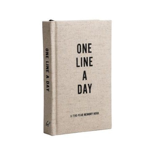 Canvas One Line a Day - Dagboek voor 5 jaar - A Five-Year Memory Book
