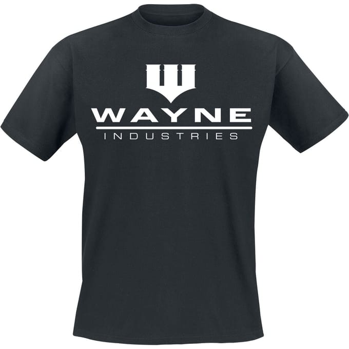 Batman T-shirt - Wayne Industries - S tot XXL - voor Mannen - zwart