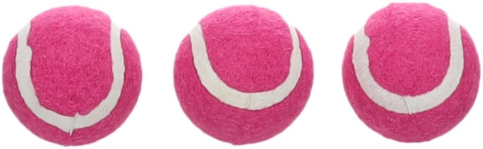 Flamingo - Hondenspeelgoed - Speelgoed Smash Tennisbal Roze - 1st