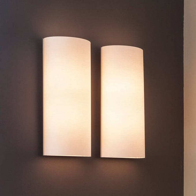 Serien Lighting serien.lighting Club LED wandlamp, aluminium/wit