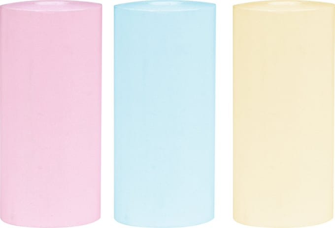 Nuvance - Mini Printer Rollen - 3 Stuks - Kleur Rollen voor Pocket Printer - Navullingen
