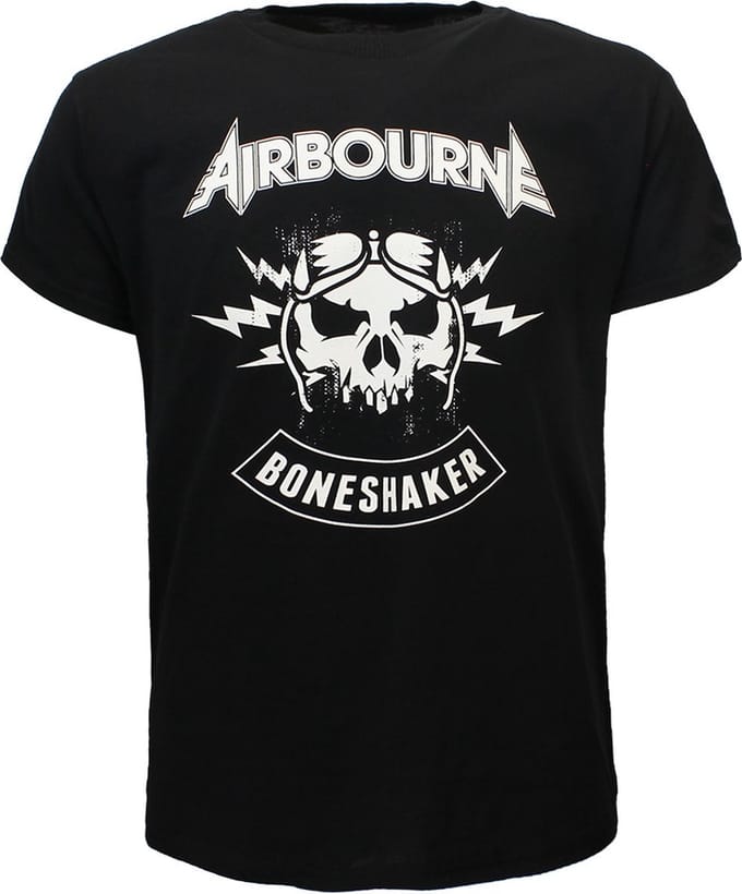 Airbourne Rock and Roll Boneshaker T-Shirt - Officiële Merchandise - M