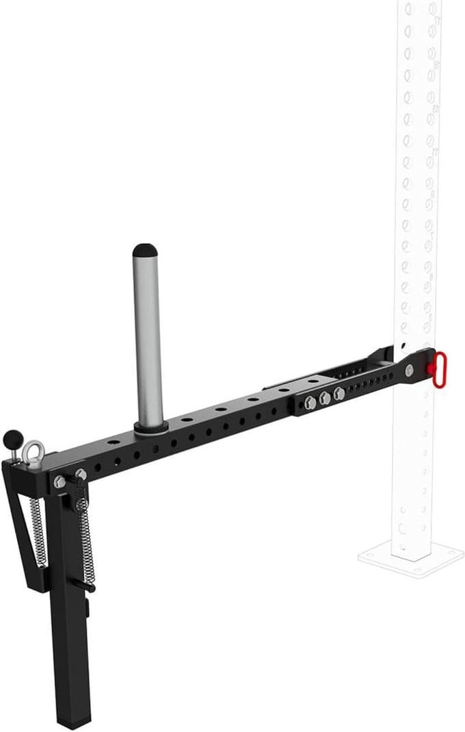 Belt Squat Station - Squat Machine - Kracht Training - Gepatenteerd Ontwerp - N.v.t. - Zwart