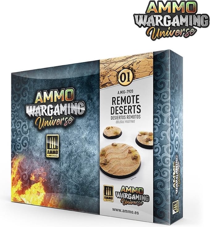 AMMO by Mig Jimenez Modelbouwdecoratie - MIG 7920 Wargaming Universe 01 - Remote Deserts Effecten set