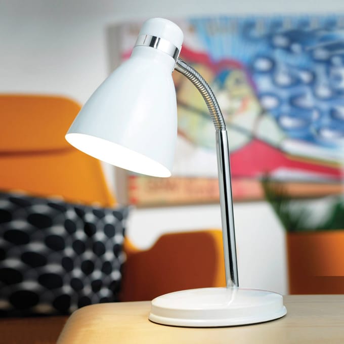 Nordlux Moderne tafellamp CYCLONE wit