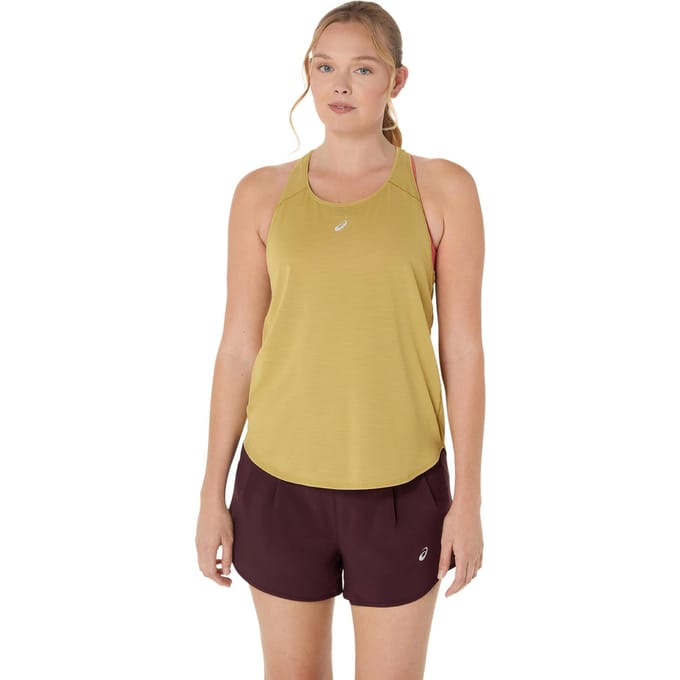 ASICS Road Hardloopshirt Dames-Limoen