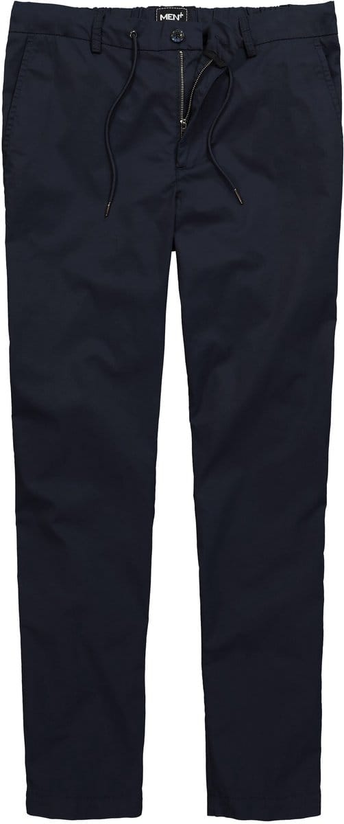 Men Plus - Heren - Instapchino met tailleband FLEXLASTIC® straight fit - Navy blauw - Maat 68