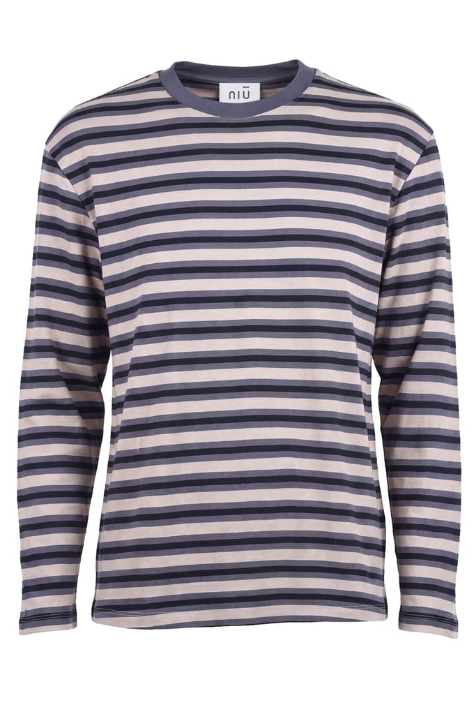 Niu - T-shirt - 480651 - Beige/Grigio