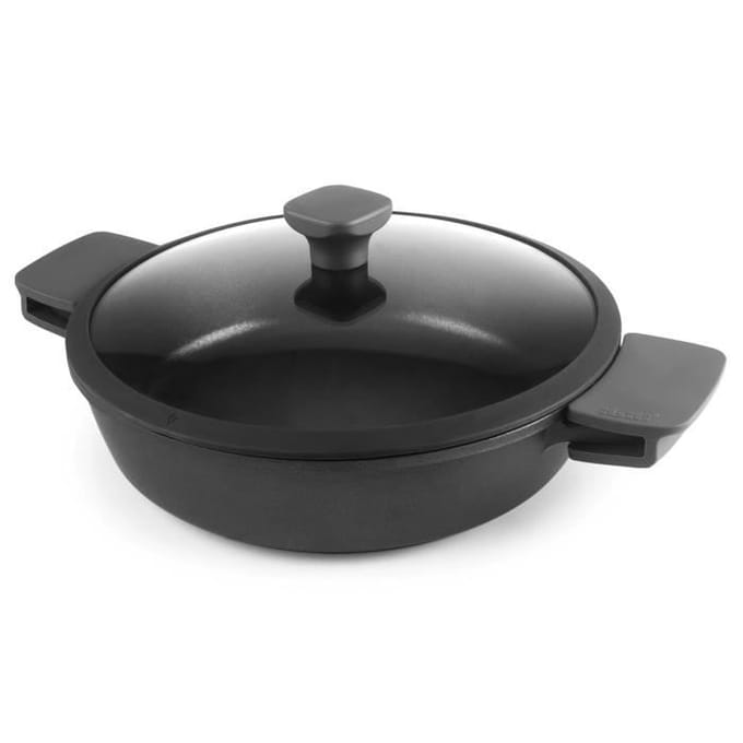 Sauteerpan - IBILI - Neo - 36 cm - Gesmeed Aluminium - Antiaanbaklaag - Glazen Deksel