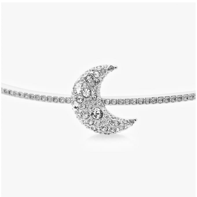 Swarovski 5666175 Sublima Luna Moon Bangle Medium Armband 5666175 white