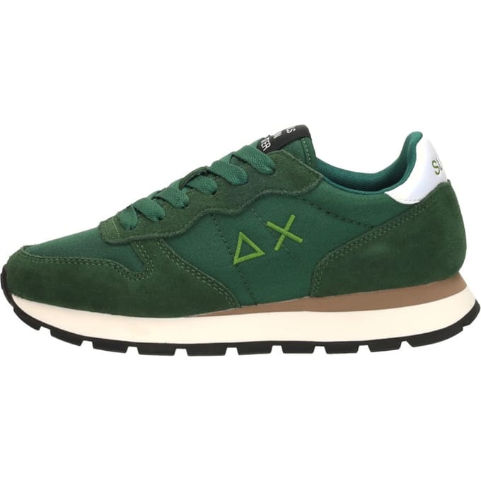 Sun68 Ally Solid Nylon Sneakers - Dames - Groen - Maat 37