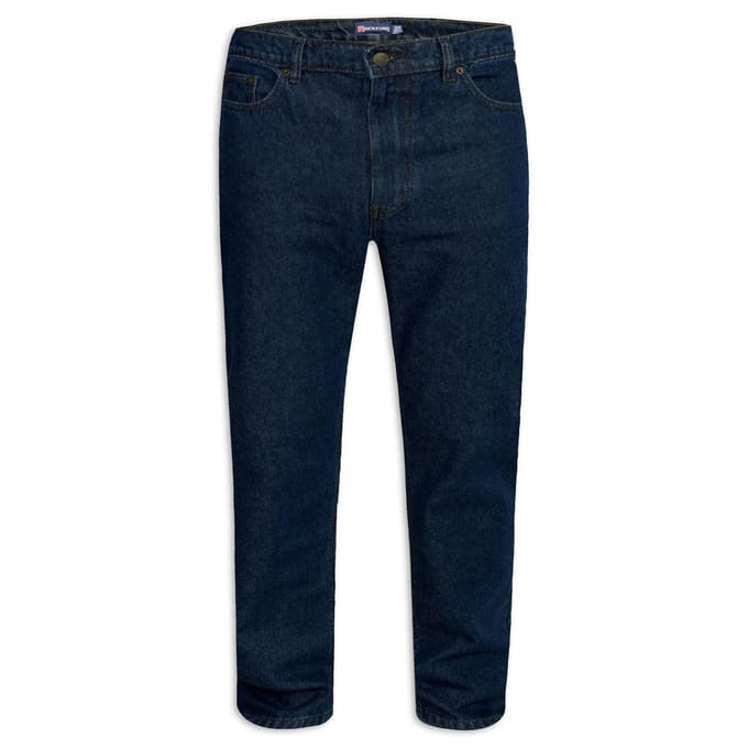Duke Heren D555 Rockford Comfort Kingsize Jeans 54S indigo