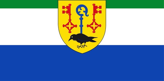 Vlag Houthulst 100x150cm