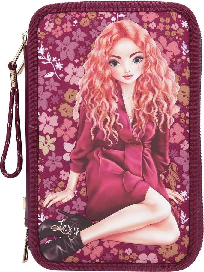 Depesche - TOPModel 3-vaks etui, gevuld - AUTUMN FIELDS
