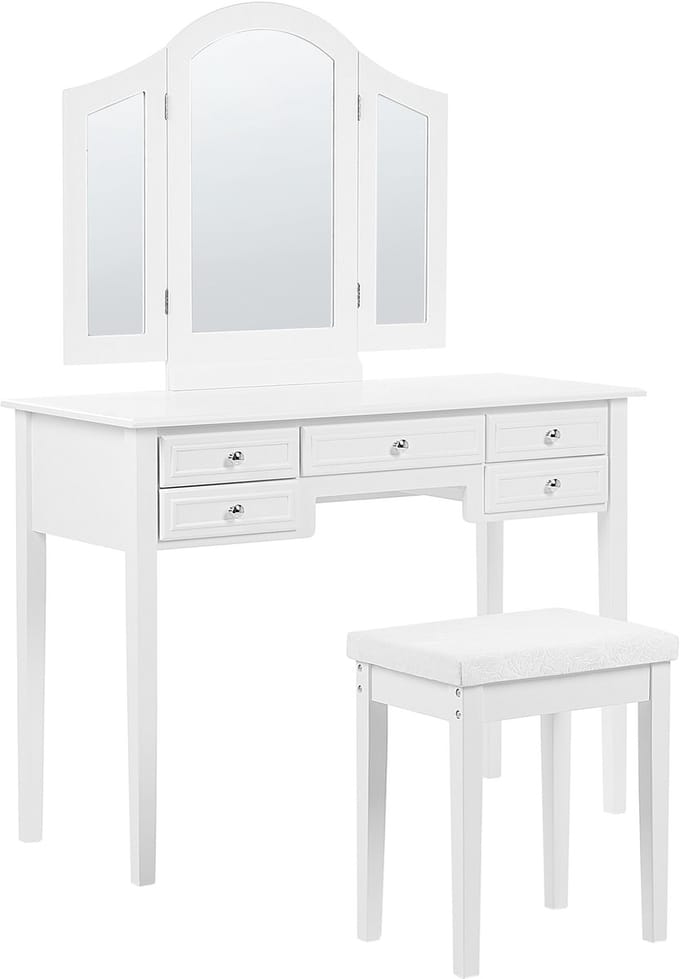 LUMIERE - Kaptafel - Wit - MDF