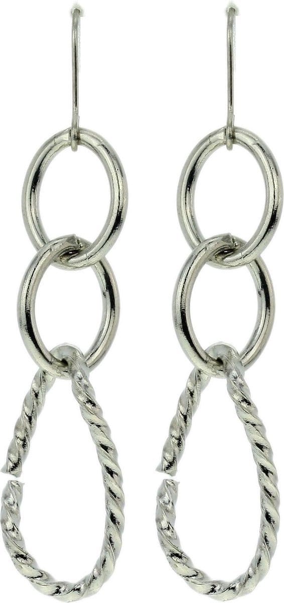 Behave - Oorhangers met schakels - Moderne uitstraling - 5,5 cm