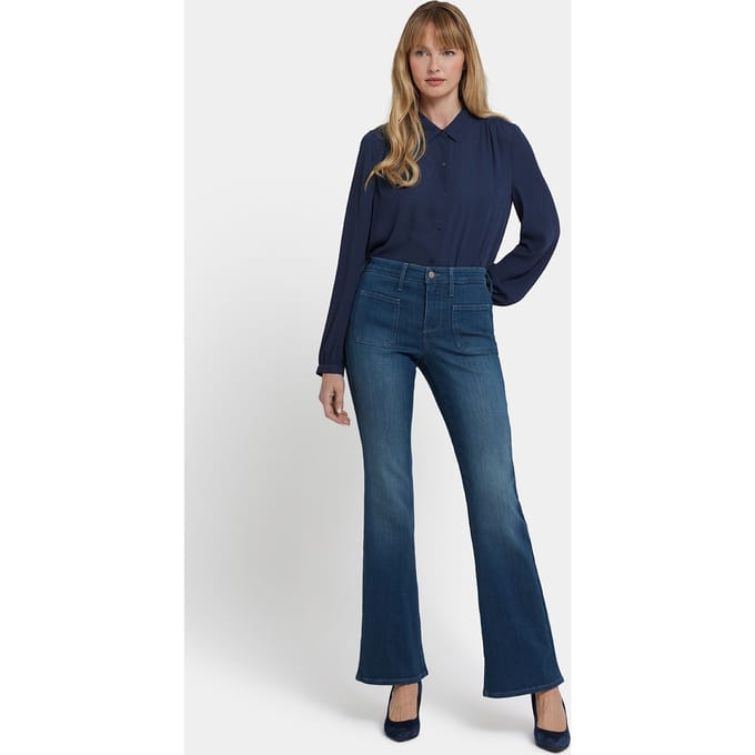 Ava Flared Jeans | Hugo Rain