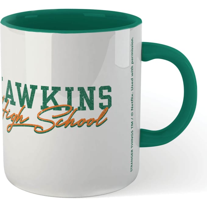 Stranger Things Hawkins Tigers Mug - Green