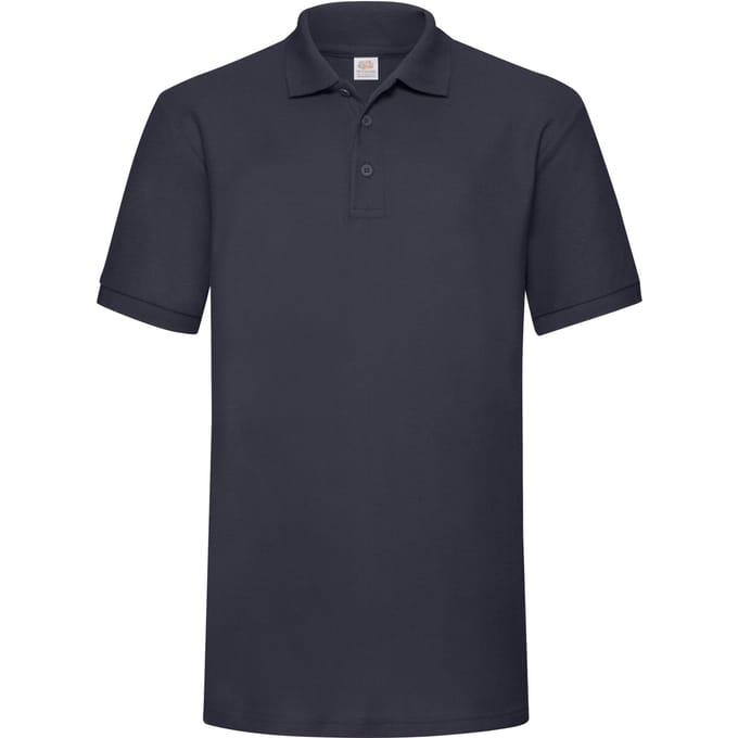 Fruit of the Loom Heren 65/35 Zwaargewicht Poloshirt (Deep Navy)
