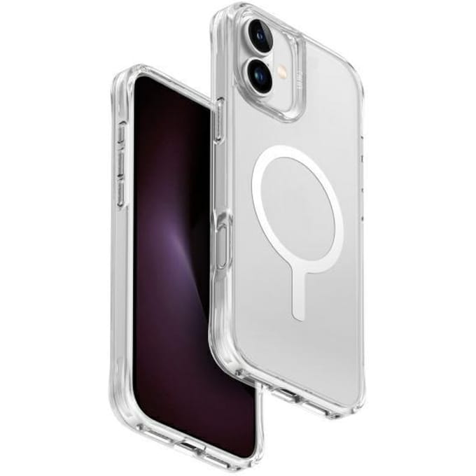 UNIQ Hoesje LifePro Xtreme iPhone 16 Plus 6.7" Magclick Charging Transparant/frost clear