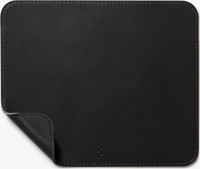 Spigen - Mouse Pad (LD301) - Waterproof Velo Vegan Leather - Black