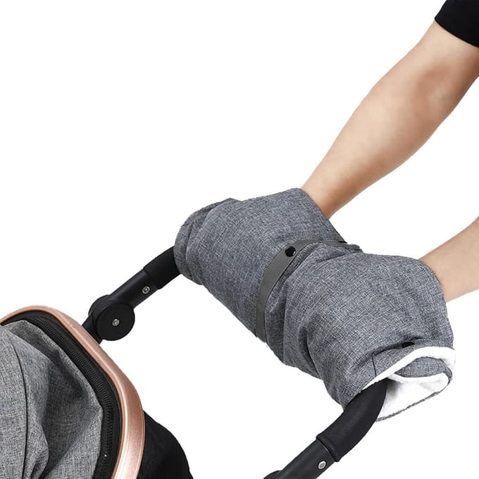 Handwarmers universele maat voor kinderwagen en buggy - waterdicht en winddicht