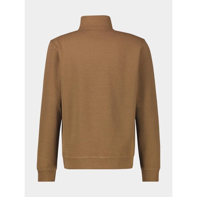 Lerros - Half zip trui - Mannen - XL - 756 LIGHT COFFEE - Katoen - 2584402