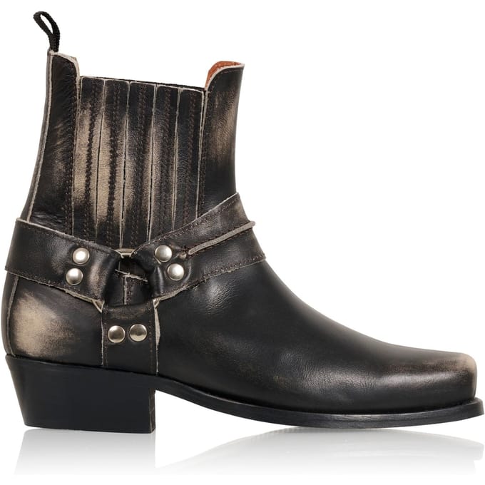 DWRS label Hook Lavado Black / Beige Größe: 37 | Stiefel Outlet | Damen | Schwarz