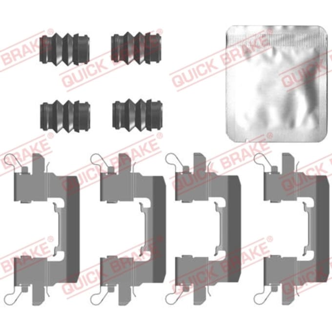 Toebehorenset, schijfremblok QUICK BRAKE 109-0087