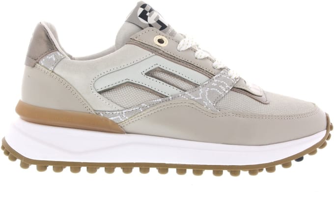 Floris Van Bommel Sfw-10170 Noppi Sneakers - Textiel - Dames - Beige - Maat 41