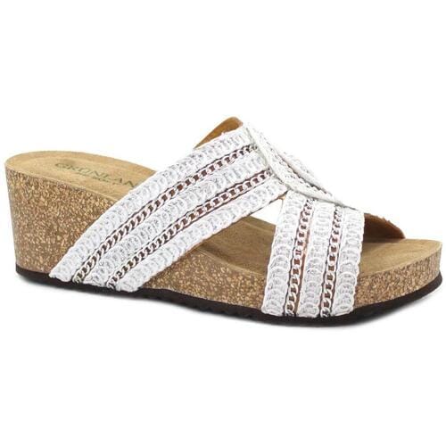 Sandalen met sleehak Grunland GRU-CCC-CB1833-BI