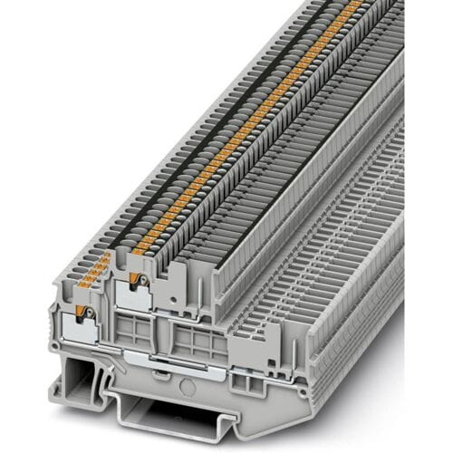 Phoenix Contact 3212468 Klem 2-etages 3.5 mm Snelaansluiting Grijs 50 stuk(s)