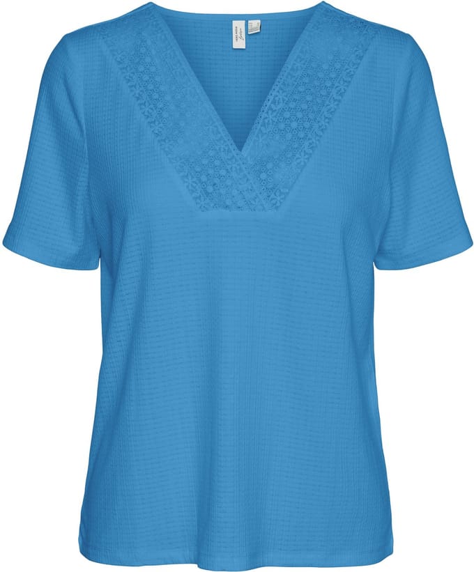 VERO MODA - VMKERSEY S/S T-SHIRT JRS BTQ - Dames - T-shirts