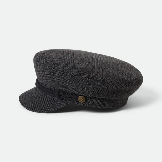 Brixton Beanie - Fiddler Cap - grijs