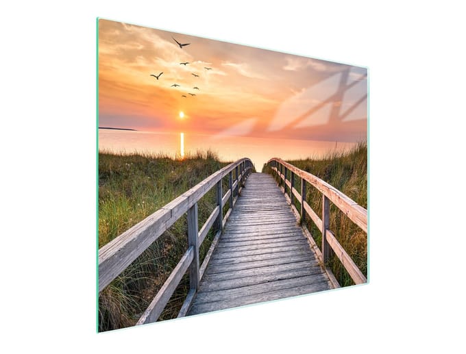 TMK ArtDeko - Snijplank - Glas - 52x30 cm - Gehard glas