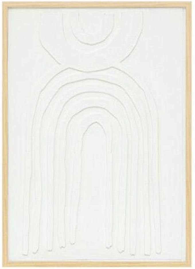 Atmosphera Bobby Wanddecoratie fotokader - 50x70cm - Wit