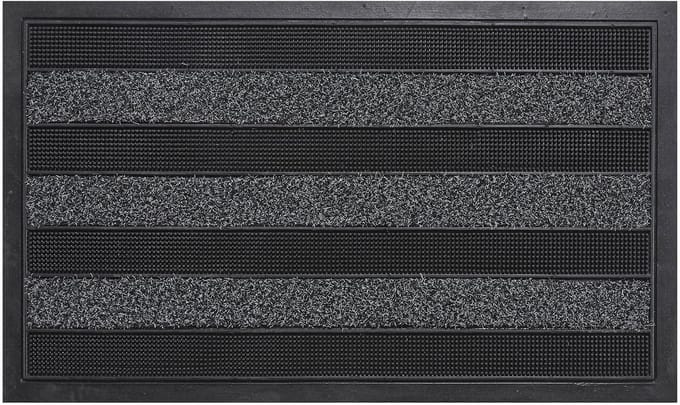 MD Entree - Deurmat - Schoonloopmat - Rubbermat - Cactus Anthra - 40 x 60 cm
