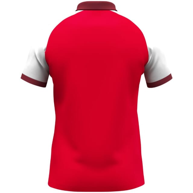 Jako Dynamic Polo Dames - Rood / Wit / Donkerrood | Maat: S
