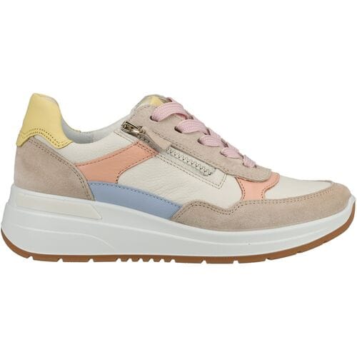 Ara - 1257702 GARDA - Lage sneakersDames sneakers - Kleur: Wit/beige - Maat: 39