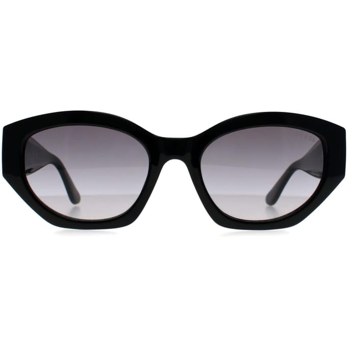 Guess GF6164 01B glanzend zwart grijs gradiÃ«nt zonnebril