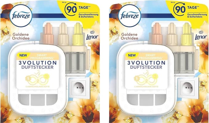 Ambi Pur 3Volution Geurstekker - Golden Orchidee - 2 Stuks
