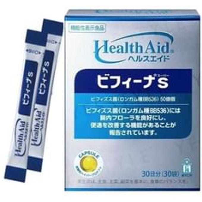 Health Aid Bifina S Natural Probiotic 30 Days 30 pcs