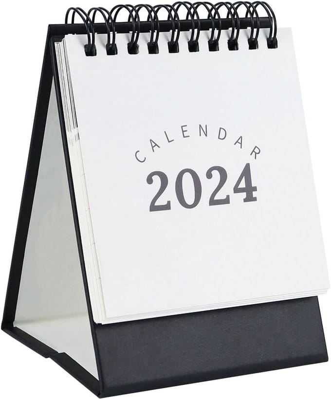 Mini Bureaukalender 2023-2024 voor Planning en Organisatie