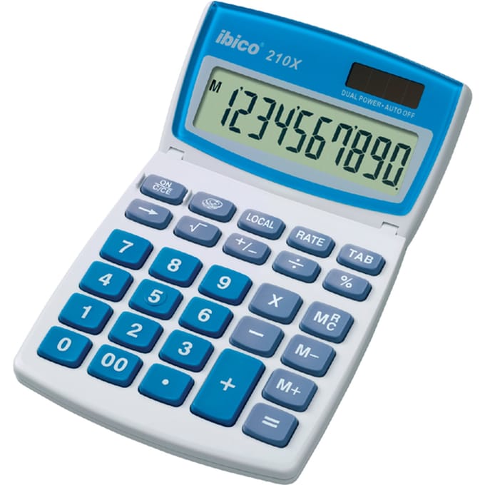 Ibico 210X - Bureaurekenmachine