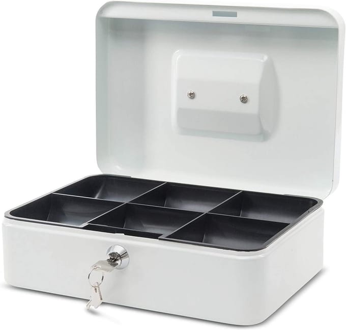 Geldcassette met Veiligheidsslot en Ergonomische Handgreep