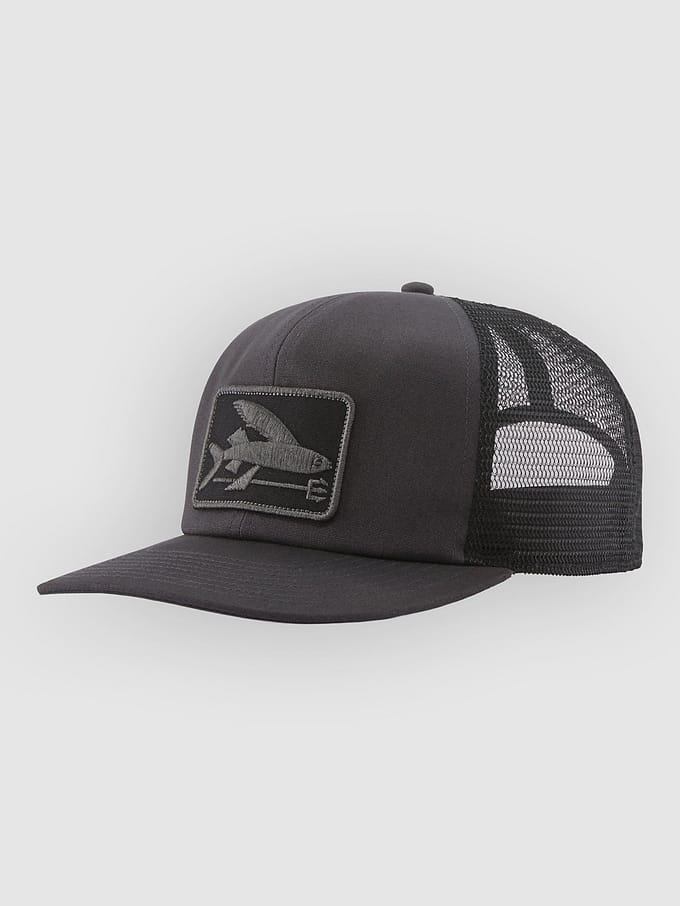 Patagonia Flying Fish Relaxed Trucker Cap zwart