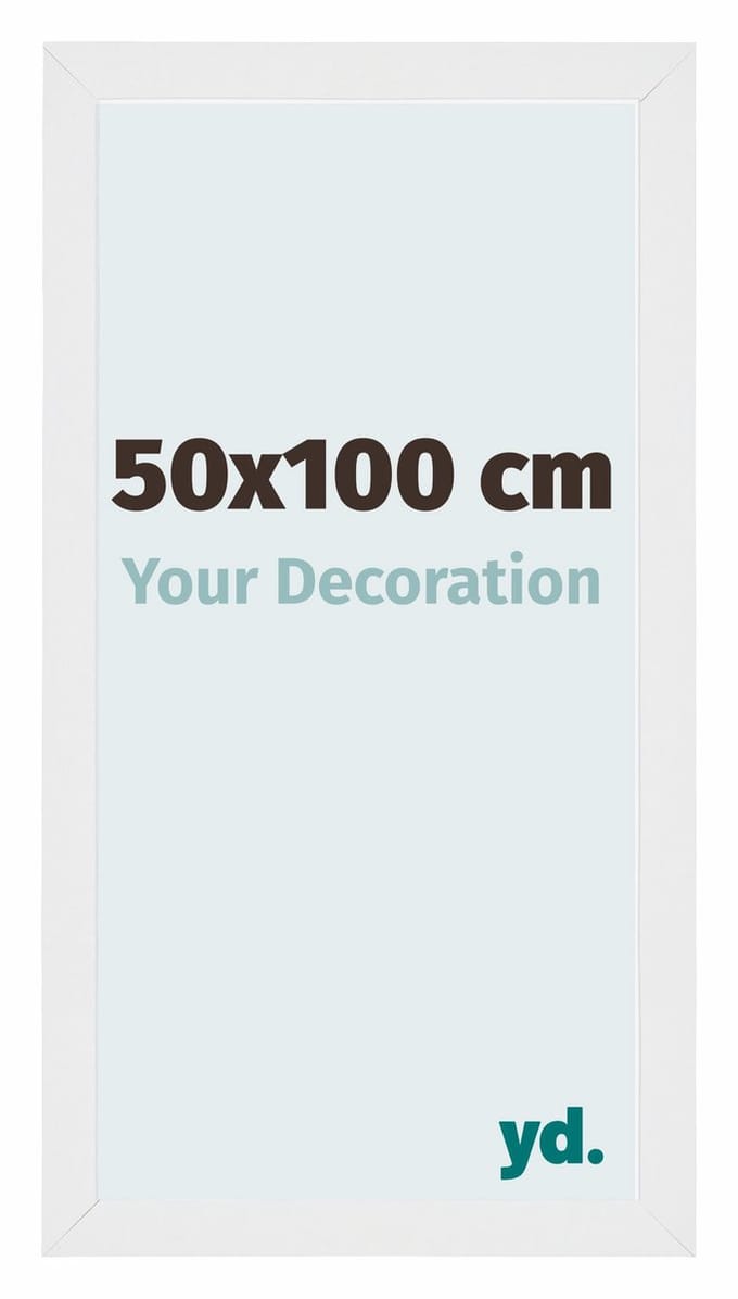 Your Decoration - Fotolijst 50x100 cm - MDF - Wit Mat - Mura