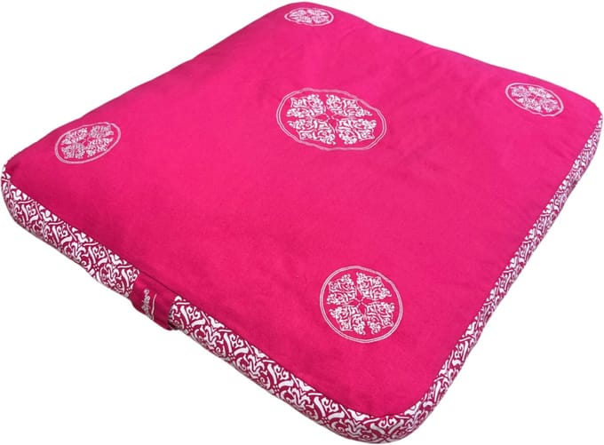 YogaStyles Zabuton Design Pink