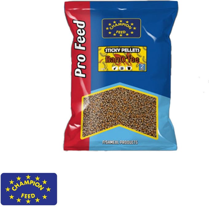 Champion Feed Pro Feed Sticky Pellets 650gr 2mm - Smaak : Top Green